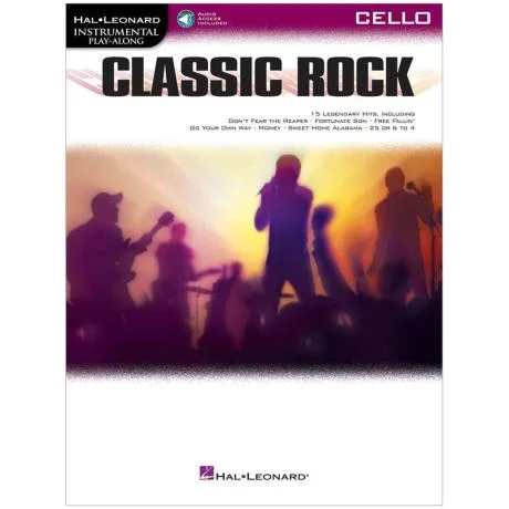 Classic Rock for Cello (+Online Audio)