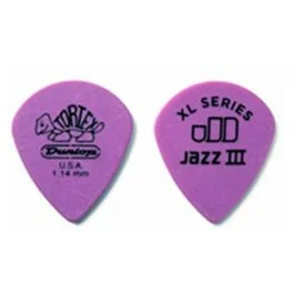 Dunlop 498r1.14 tortex jazz iii xl, 1.14mm