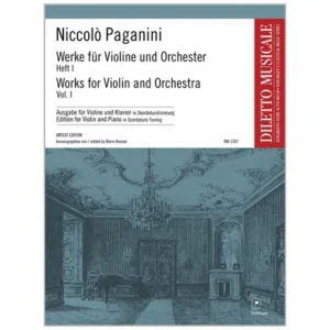 Paganini, N.: Werke für Violine und Orchester Band 1 in Skordaturstimmung