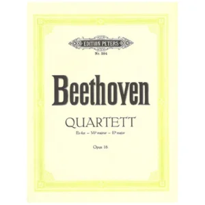 Beethoven, L.v.: Klavierquartett Es-Dur, op. 16