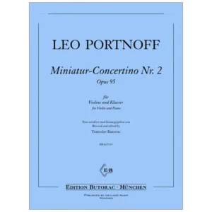 Portnoff, L.: Miniatur-Concertino Nr. 2 d-moll op. 95