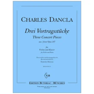 Dancla, J. B. C.: 3 Vortragsstücke aus Op. 187