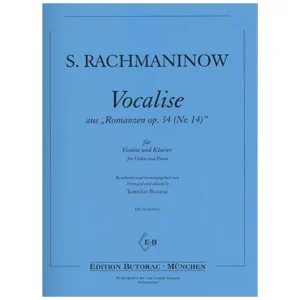 Rachmaninow, S.: Vocalise Op. 34 Nr. 14