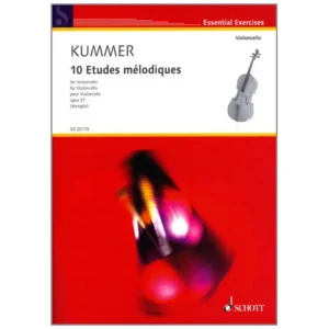 Kummer, F.A.: 10 Etudes melodiques