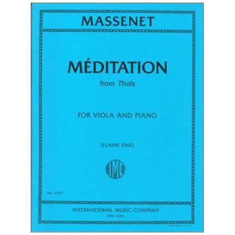 Massenet, J.: Meditation from Thais