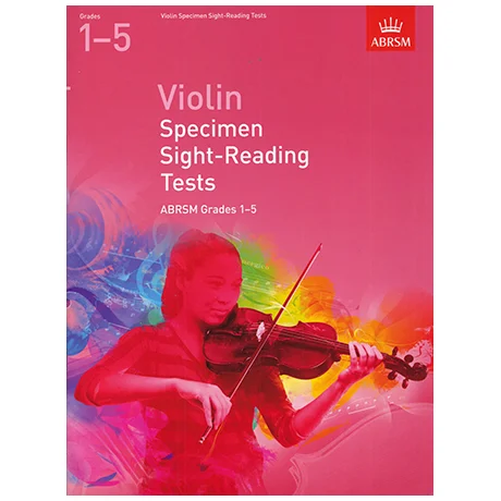 ABRSM: Violin Specimen Sight-Reading Tests – Grades 1-5 (From 2012)