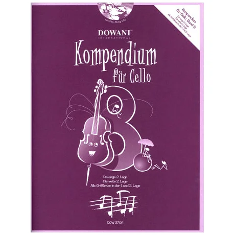 Kompendium für Cello – Band 8 (+CD)