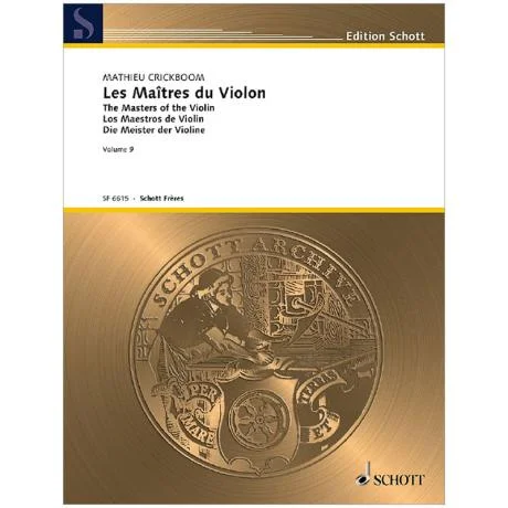 Crickboom, M.: Les Maîtres du Violon Vol. 9