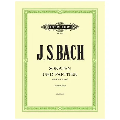 Bach, J. S.: 3 Sonaten und 3 Partiten BWV 1001-1006 (Flesch)