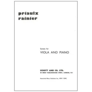 Rainier, P.: Violasonate