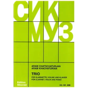 Chatschaturjan, A.: Klaviertrio (1932)