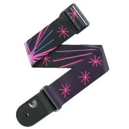 D’Addario 50RUN80 Tracolla chitarra Neon Stars 5cm | Cavalli Musica