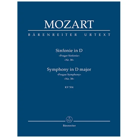 Mozart, W. A.: Sinfonie Nr. 38 D-Dur KV 504 »Prager Sinfonie«