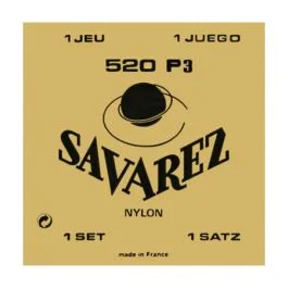 Savarez 520p3 set con alti avvolti in plastica chitarra classica