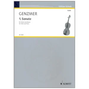 Genzmer, H.: Violinsonate Nr. 1 GeWV 222