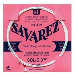 Savarez 529r corda singola sol-g-3 chitarra classica