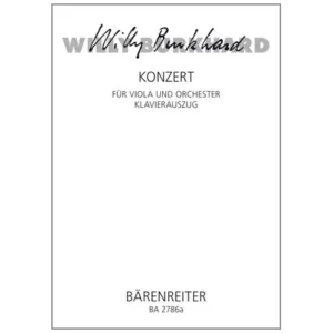 Burkhard, W.: Violakonzert (1953) Op. 93