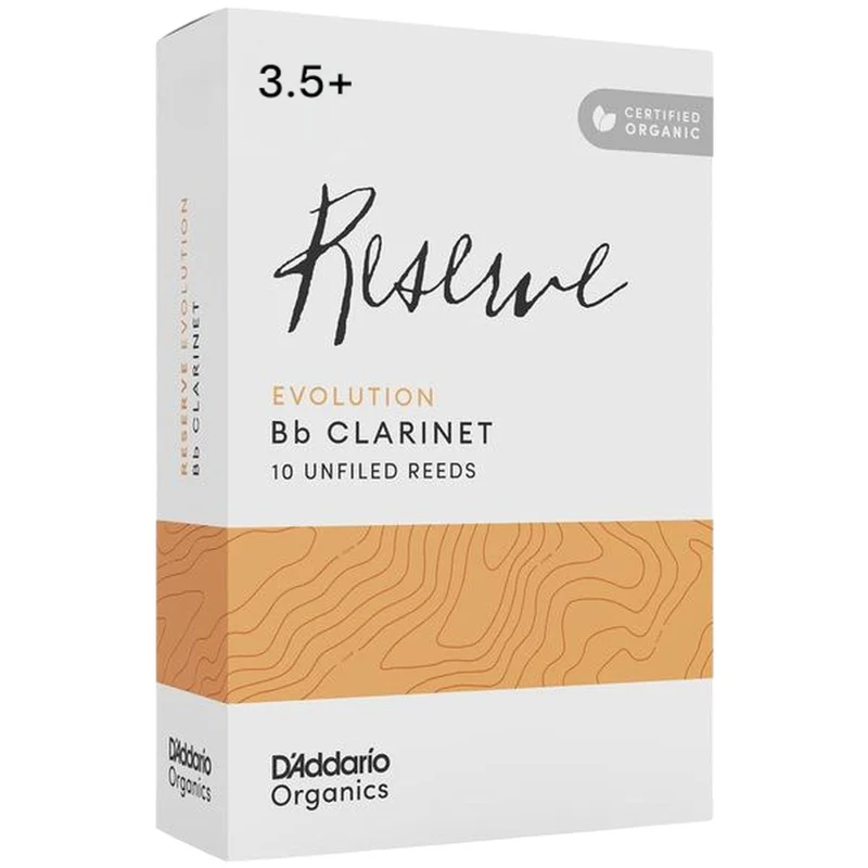 D’ADDARIO RESERVE EVOLUTION ORGANIC 10 ANCE PER CLARINETTO IN Bb n 3 1/2+