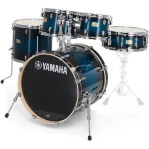Yamaha stage custom standard 22 deep blue sunburst batteria acustica