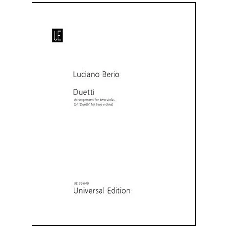 Berio, L.: Duetti (1979-83)