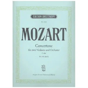 Mozart, W. A.: Concertone KV 190 C-Dur