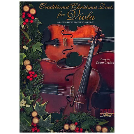 Traditional Christmas Duets for Viola (+CD)