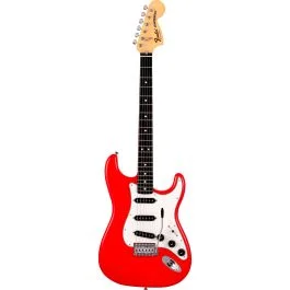 Chitarra elettrica Fender LTD International Color Stratocaster rw morocco red con borsa