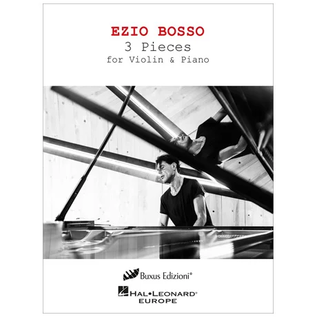 Bosso, E.: 3 Pieces for violin and piano