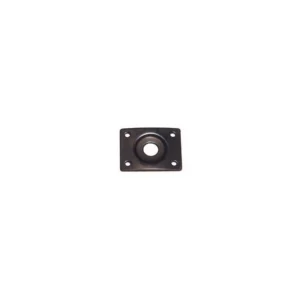 Partsplanet piastra jack chitarra nera
