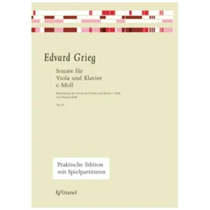 Grieg, E.: Violasonate Op. 45 c-Moll
