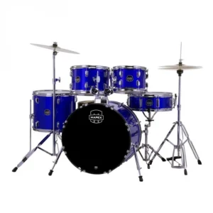 Mapex cm5294ftcib comet rock 5 pezzi indigo blue con piatti cassa 22