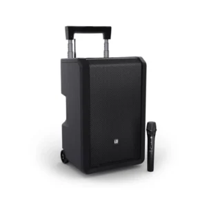 LD SYSTEMS ANNY 10 HHD B5 – Altoparlante PA Bluetooth da 10″ con batteria ricaricabile, mixer e 1 radiomicrofono