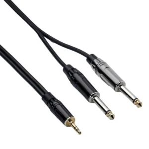 BESPECO RKYMSJ150 CAVO A Y DA MINI JACK A DOPPIO JACK 1,5mt