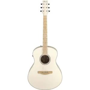 Ibanez aam370e open pore antique white chitarra acustica elettrificata