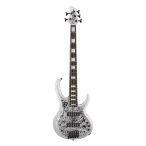 Ibanez btb25th5slm silver blizzard matte basso elettrico 5 corde