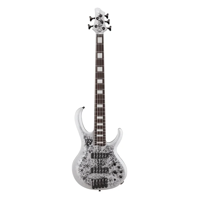 Ibanez btb25th5slm silver blizzard matte basso elettrico 5 corde