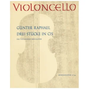 Raphael, G.: Drei Stücke in cis