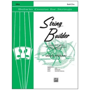 Applebaum, S.: String Builder Book One – Viola