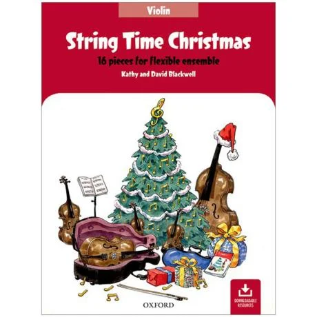 Blackwell, K. & D.: String Time Christmas – Violin (+Online Audio)