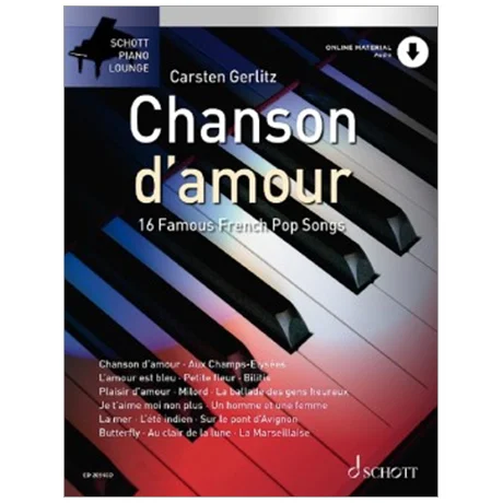 Chanson d’amour (+Online Audio)