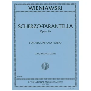 Wieniawski, H.: Scherzo-Tarantella Op. 16