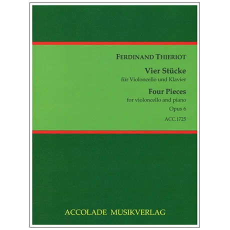 Thieriot, F.: 4 Stücke Op. 6