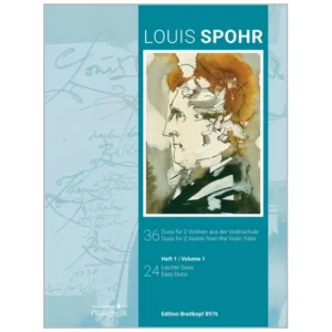 Spohr, L.: 36 Duos aus der Violinschule – Heft 1: 24 leichte Duos