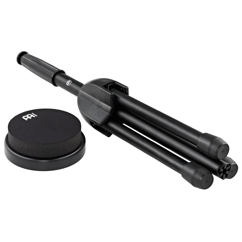 MEINL MMP4BK-MPPS Set pad allenamento marshmallow da 4″ con supporto