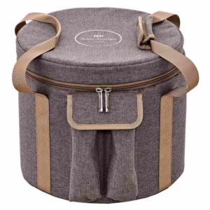 SONIC ENERGY CSBB10BR Borsa per campane tibetane in cristallo da 9″ e 10″ marrone