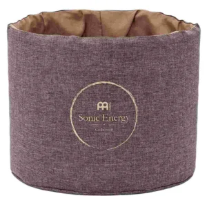 SONIC ENERGY CSBS12BR Custodia per campana tibetana in cristallo da 12″ marrone