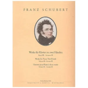 Schubert, F.: Sämtliche Klavierwerke Band III: Sonaten III
