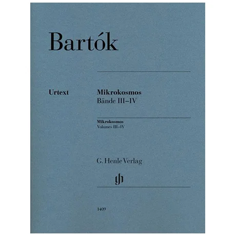 Bartók, B.: Mikrokosmos Bände III-IV