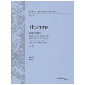 Brahms, J.: Liebeslieder Op. 52