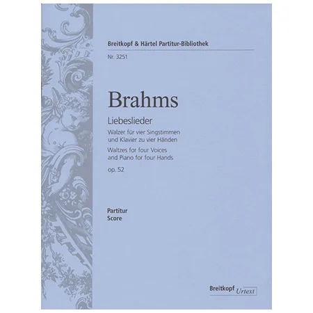 Brahms, J.: Liebeslieder Op. 52